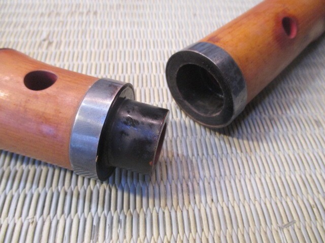 《和》和楽器 　尺八 北原精華堂 　在銘　約55cm　