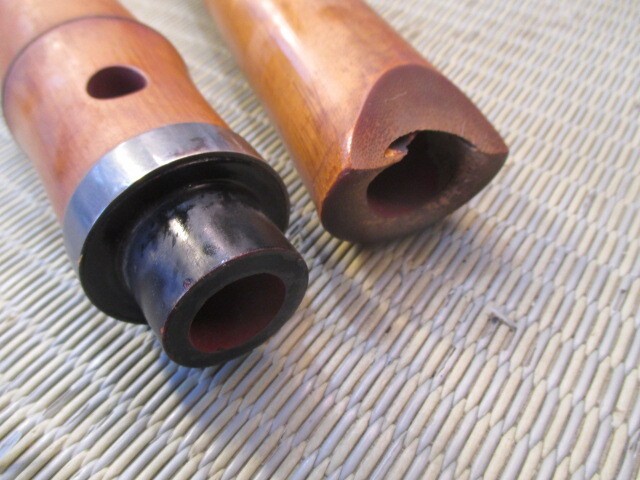 《和》和楽器 　尺八 北原精華堂 　在銘　約55cm　