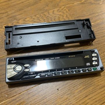 USモデルJVC 北米版 KD-S570 フェイス 1DIN CDデッキ S507互換？ USDM 90s ローライダー スポコン シビック カローラ