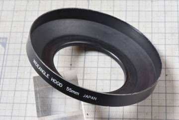 ＃604 　金属製フード　径55ｍｍ ねじ込　無名　ワイド系