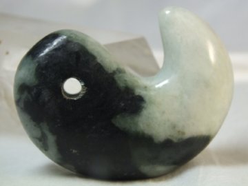 1円～▲▽■龍香堂■「国石」糸魚川翡翠　大勾玉５５ｍｍ即決ｈ40*△▼