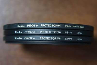 【1480円/枚】[82mm] Kenko PRO1D PROTECTOR(W) 保護フィルター