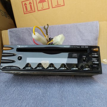 Nakamichi CDプレーヤー CDデッキ車載用、通電NG,電源入りません、ジャンク ナカミチCD-350