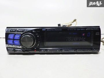 ★保証付 動作OK★ ALPINE アルパイン 1DIN CD デッキ オーディオ プレイヤー CDA-9851J 即納
