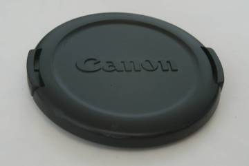 初期　キャノン　 旧　EF　レンズ　キャップ　 E-58ｍｍ　 クリップオン式 中古美品