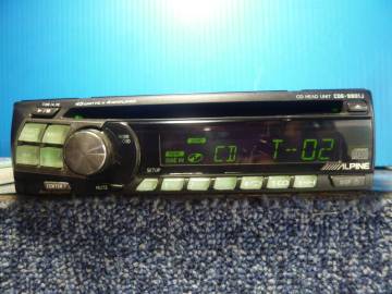 アルパインCDデッキ、CDE-９８０J,保証付き