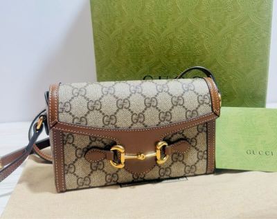 【定価192,500円/1円〜/未使用/国内正規品】GUCCI グッチ ホースビット 1955 ミニバッグ ショルダーバッグ