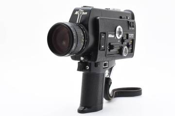 【美品 動作品】 NIKON ニコン R8 SUPER Cine-NIKKOR Zoom C Macro 1:1.8 f=7.5-60mm 8mmフィルムカメラ #25186