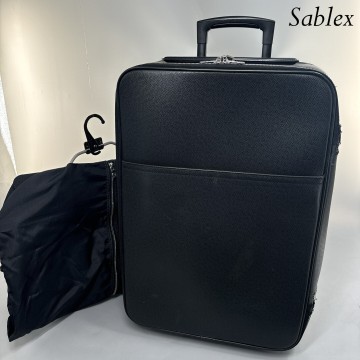 1円【極美品】Louis Vuitton ルイヴィトン■タイガ ペガス 55 M23312 レザー スーツケース キャリーケース バッグ 出張 旅行 本革 メンズ