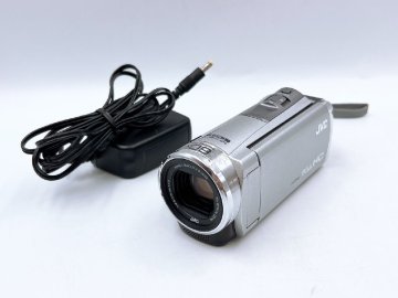 JVC ビデオカメラ GZ-HM155-S ハンディカム デジカメ ACアダプター 稼働 通電確認済み【AG110】