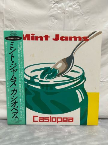 ◇M428◇ LP レコード 美盤 CASIOPEA カシオペア MINT JAMS ミント・ジャムス 帯付 ALR-20002
