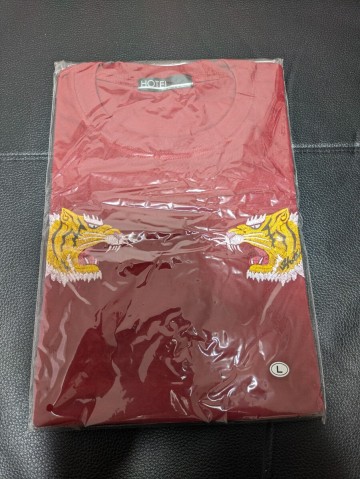 新品未開封　布袋 寅泰　スカジャン TEE　Lサイズ　Tシャツ　刺繍　B.C.ONLY　武道館　