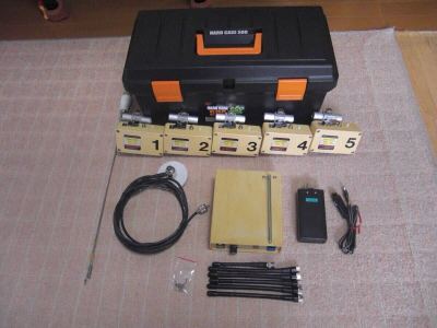 【即決有り】コムテック・M-202センサー・カスタム５台セット（電波法対策前の開発初期試作モデル・出品前OH済）（巨鯉・野鯉・大鯉用）