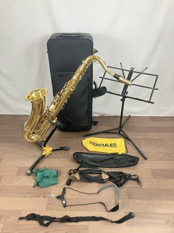 【え沖】YANAGISAWA ヤナギサワ アルトサックス WO10 00355705 マウスピース ケース付き 吹奏楽 管楽器 現状品 沖600 MD419MTT97