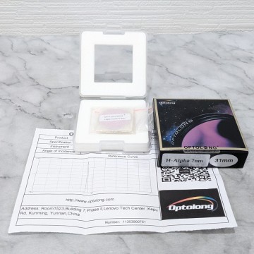 OPTOLONG オプトロン H-Alpha 7nm フィルター 31㎜ 枠なし