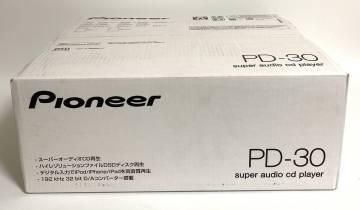 ★展示品/未使用品★ pioneer パイオニア CD/SACDプレーヤー PD-30 iPhone/iPod/iPad対応 CDデッキ cd player I250619