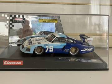 19＞ カレラ エボリューション 1/32 ポルシェ 935 ルマン 1982【＃79 JDAVID】スロットカー