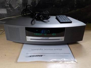 Bose Wave Music System 動作品 リモコン 電源コード付き CD FM AM レシーバーアンプ デスクトップオーディオ