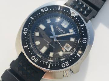 1円〜超レア・未研磨・整備済・防水テスト済・初期型1972年3月頃 6105-8110 SEIKO セイコーセカンドダイバー 植村直己モデル 6105B