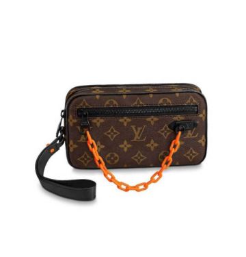 【極美品】LOUIS VUITTON ルイヴィトン ヴァージル・アブロー ポシェット ヴォルガ モノグラム ソーラーレイ クラッチバッグ 完売品 M44482