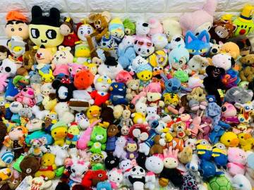 295A★1円～ リラックマ ディズニー ピカチュウ ちいかわ 等 マスコット キャラ ぬいぐるみ グッズ 雑貨 色々 大量まとめてセット