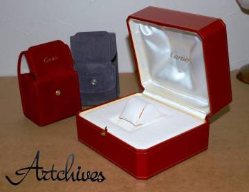 ☆BOX☆1円～☆Cartie (カルティエ)☆腕時計用BOX・ケース3点セット☆『VRB-320』