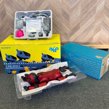 １円〜 未使用品 SONY AIBO ERS-210A/R ソニー アイボ 特別限定カラー エナジーステーション ERA-210P1 ハローAIBO