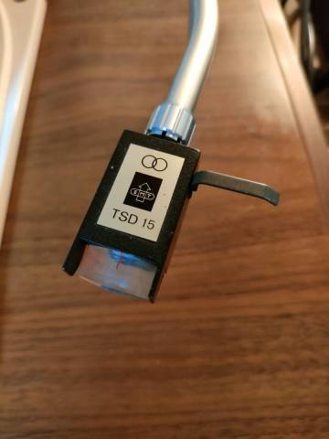 ★ ORTOFON SPU カートリッジ EMT-TSD15のシェル入り　ＥＭＴ箱入り　　オルトフォン　　　　管6