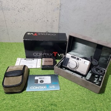 【美品】CONTAX/コンタックス CONTAX TVS ※元箱、説明書付き フィルムカメラ s1969