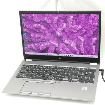 1円～ 超美品 Wi-Fi有 HP ノートパソコン ZBook Fury 15 G7 第10世代 Core i7 32GB SSD1TB 無線LAN Quadro RTX 3000 Win11Pro64bit Office