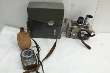 ◆ 　1 / 10 yashica-8 アンティーク　フィルム　8ミリビデオカメラ UPER EXPOSURE METER II 露出計　　　#31799　◆