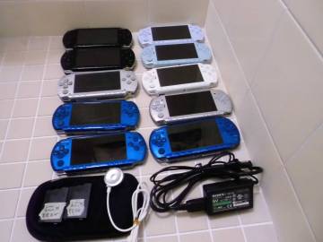 PSPまとめて10台セット　1000×3台 2000×4台 3000×3台