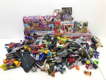 △【2】ジャンク スーパー戦隊/仮面ライダー 等 特撮 変身なりきりアイテム まとめ 同梱不可 1円スタート