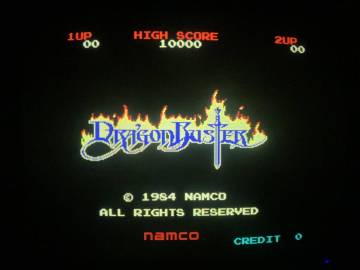 ナムコ　Dragon Buster (ドラゴンバスター)　NAMCO　アーケード基板　JAMMA