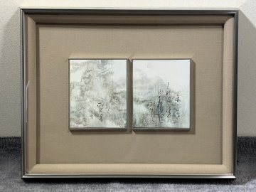 書道■[真作]　桑田笹舟　作品　額装　■m11