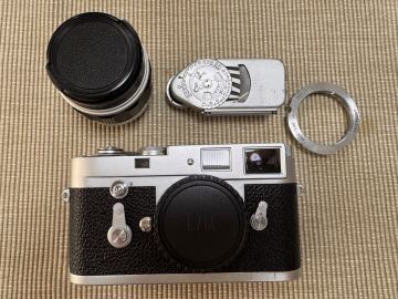 【希少OH済み、レンズセット】Leica M2 リワインドボタンセルフタイマー付き