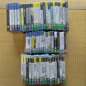 新品未開封 ゲームソフト まとめ売り 計60本 全てシュリンク付き　PS4　PSP　VITA　3DS　PS3　他PS2 DS　送料無料　未使用セット　プレステ