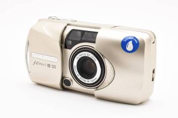 【美品 完動品】 OLYMPUS オリンパス μ（ミュー）-III 120 フィルムカメラ #25214