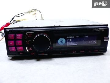 ★動作OK★ 即発送 ALPINE アルパイン CDA-117Ji CD プレーヤー オーディオ デッキ レシーバー 1DIN MP3 WMA AAC 即納 棚N-2