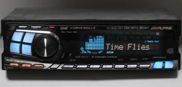 ALPINE CDA-7877J DHE/EQ/Ai-NET/60w×4ch ミニスぺ 中古