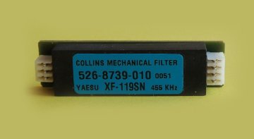 ヤエス《メーカー整備済》コリンズSSBフィルター　XF-119SN(YF-122S)
