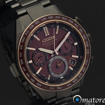 1円～◎極上美品◎CITIZEN シチズン アテッサ ACT Line【Power of Antares 1200本限定】GPS衛星電波ソーラー CC4056-62W F950◎箱保取説
