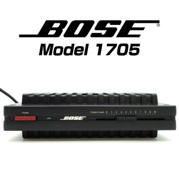 BOSE Model 1705 ボーズ パワーアンプ 【 中古品 / 動作確認済み 】