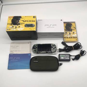 【ジャンク品】 1円～ SONY PSP 3000 メタルギアソリッド ピースウォーカー 限定 本体 ソニー Playstation Portable