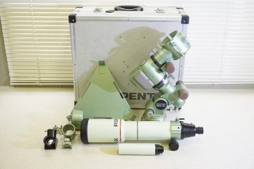 [QS][G5401814] PENTAX ペンタックス 75SDHF D=75mm f=500mm MS-3N 鏡筒 赤道儀 ファインダー/ウェイト/プリズム 等付属