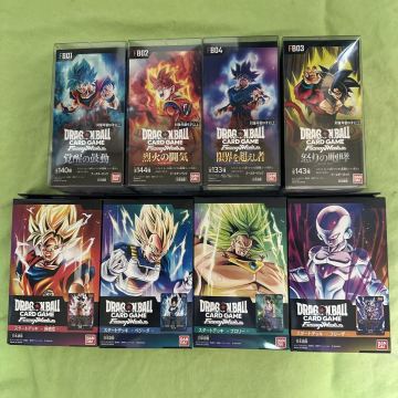 ドラゴンボールカードゲーム　フュージョンワールドBOX４種【未開封】スタートデッキ４種【未開封】