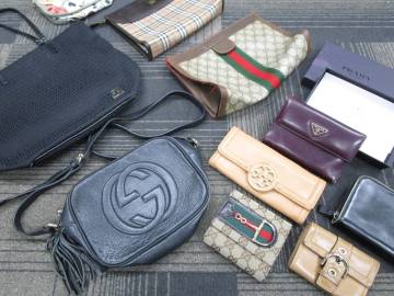 【必見】 ブランド バッグ 財布 10点 大量 まとめ FENDI GUCCI PRADA TORY BURCH 他