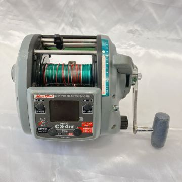【通電確認済み】Miya Epoch ミヤエポック 電動リール CX-4 HP COMMAND コマンド X-4 HP ミヤマエ 船釣り リール 12V コード付き 1d5