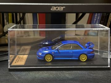 アシェット 国産名車プレミアムコレクション 1/43 スバル　インプレッサ 22B-STI 