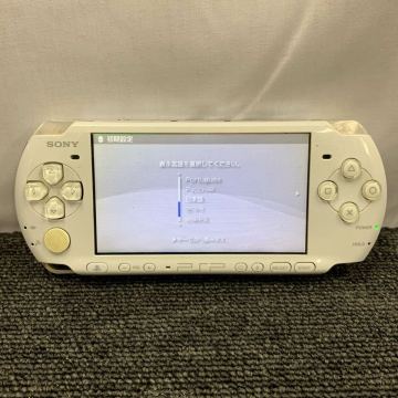 ◇【売り切り】SONY(ソニー) Playstation Portable プレイステーションポータブル PSP ホワイト PSP-3000